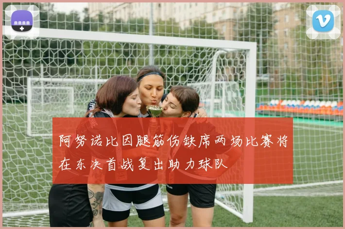 阿努诺比因腿筋伤缺席两场比赛将在东决首战复出助力球队